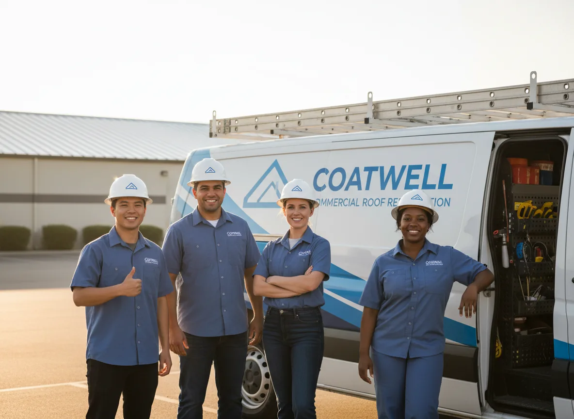 Commercial roof coating company in Pecan Gap, TX